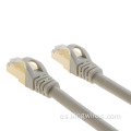 Cable Ethernet Cat7 de 100 pies de color gris